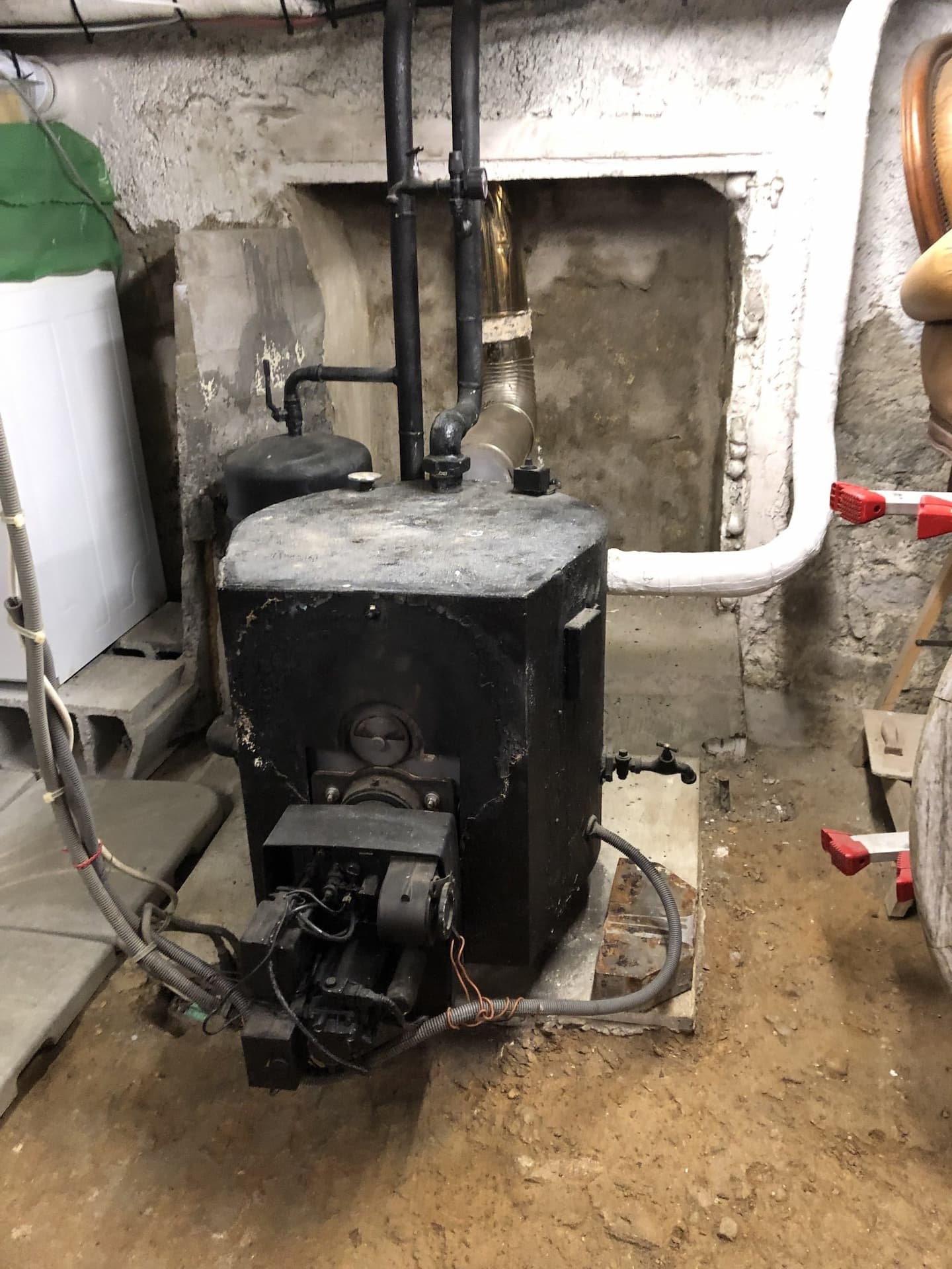 Remplacement d'une chaudière fioul par une pompe à chaleur