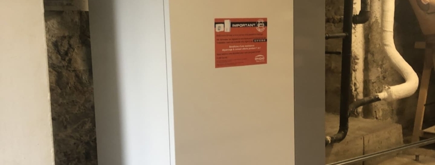 Remplacement d'une chaudière fioul par une pompe à chaleur