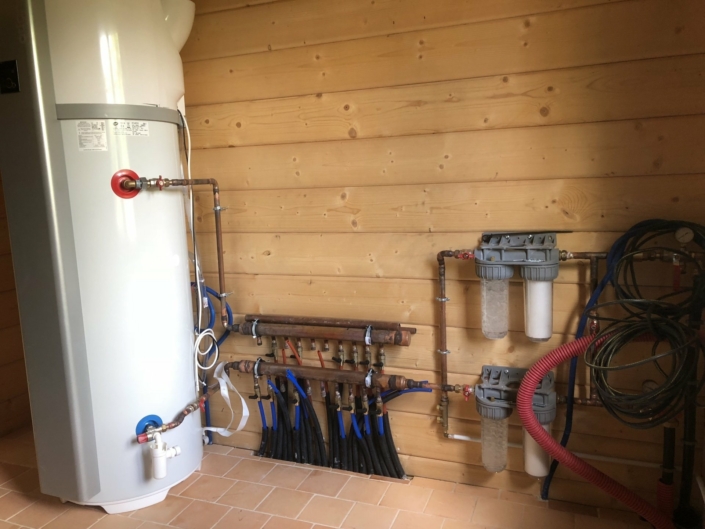 Fabrication d'une nourrice (collecteur d'eau) - Connexion